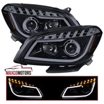 Smoke Black Projector Led Tube Headlights Fits 2008-2012 Chevy Malibu Left+right. Fixed Price $279.49.