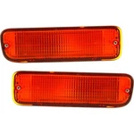 Turn Signal Light For 95-97 Toyota Tacoma Dlx Plastic Lens Left & Right Set Of 2. Fixed Price $26.30.