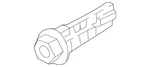 Genuine Volkswagen Signal Bulb Socket 5na-953-123. Fixed Price $18.53.
