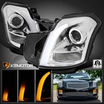 Fits 2003-2007 Cadillac Cts Halo Projector Headlights Switchback Led Signal Tube. Fixed Price $238.38.