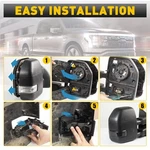 For 2017-2022 Ford F-series Super Duty Smoke Side Sequential Mirror Light Signal. Fixed Price $69.99.