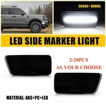 Smoked Lens White Led Front Side Marker Light For Ford Bronco Sport 3301410rasy. Fixed Price $112.46.