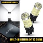 2pcs Auxito 3157 White Led Fog Daytime Running Light Blinker Drl Bulb 3014smd. Fixed Price $14.24.