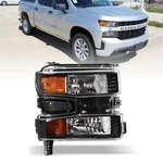 For 2019-2022 Chevy Silverado 1500 Headlight Halogen Assembly Passenger Side. Fixed Price $149.99.