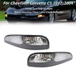For 1997-2004 Chevy Corvette C5 Front Bumper Signal Turning Light Black Clear. Fixed Price $45.99.