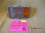 1985-1986 Cadillac Deville Gm Right Corning Light Lens 16500968 Free Shipping. Fixed Price $39.00.