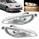 Pair Of 9006 55w Bumper Fog Lights Lamps W/bulbs For Toyota Corolla 2005-2008. Fixed Price $24.42.