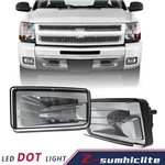 Pair Led Fog Lights Fit For Chevy Silverado 1500 2500 3500 / Suburban 2007-2014. Fixed Price $64.99.