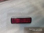 Fiat Dino Coupe Maserati Stars Tail Light Reflector 1.75.03 Genuine Nos. Fixed Price $120.00.
