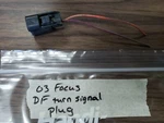2000-2004 Ford Focus Left Front Bumper Turn Signal Side Marker Light Lamp Plug. Fixed Price $12.97.