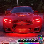 2x Vland Multicolor Drl Projector Led Rgb Headlights For Dodge Charger 2011-2014. Fixed Price $337.49.
