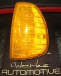 (1) 77-85 Mercedes 280e 240d 300d Driver Corner / Parking Light Turn Signal L. Fixed Price $99.95.