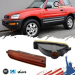 Front Turn Signal Lights For 1996-1997 Toyota Rav4 Rav 4 Amber Lens Left & Right. Fixed Price $39.99.