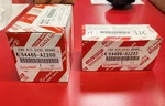 03-24 4runner Front & Rear Genuine Toyota Brake Pad Kit 04465-az300 04466-az203. Fixed Price $69.99.