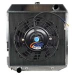 26''x24'' Aluminum Radiator+fan For 1966-1979 Ford F-100/f-250/f-350 V8 Engine. Fixed Price $250.00.