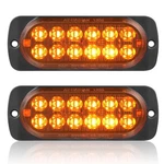 At-haihan Pack Of 2 Aluminum Housing Amber Led Trailer Turn 4.4 Inch,. Fixed Price $38.37.