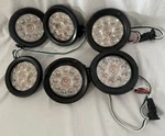 United Pacific 10 Led 4 Round Light Stop, Turn, Tail Red Led/clear Lens 38772b. Fixed Price $59.00.