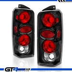 1997-2001 For Jeep Cherokee Euro Black Brake Tail Lights Rear Lamps Pair Lh Rh. Fixed Price $90.99.