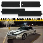 4x Amber Smoked Red Led Bumper Side Marker Lights Fit Pontiac 1998-2002 Firebird. Fixed Price $37.09.