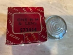 573444 Lucas Nos Directional Clear Glass Lens With Crome Ring In Box, Made Uk. Fixed Price $70.00.
