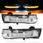 Fits 2018-2023 Ford Mustang Led Drl Fog Lights W/ Amber Sequential Turn Signal. Fixed Price $159.95.