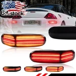 Smoke Led Rear Bumper Marker Turn Signal Lights For 2000-2005 Mitsubishi Eclipse. Fixed Price $79.99.