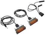 Fits 1968-69 Mopar Dodge Charger R/t Daytona 500 Hood Turn Signals Lh&rh Pair. Fixed Price $288.85.