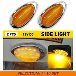 2-20x Amber Turn Identification Light 15-led For Freightliner Sleeper Cab Truck. Fixed Price $47.69.