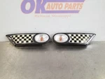 12 2012 Mini Cooper Jcw Fog Light Checkered Trim Set. Fixed Price $95.63.