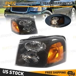 For Gmc Envoy Xl Xuv Black Housing Amber Corner Bumper Headlights 2002-2009. Fixed Price $98.89.