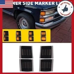 Fit 1994-1998 Chevy C/k 1500 3500 2500 Led Amber Corner Marker Side Lights Lamps. Fixed Price $45.59.