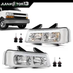 Lh Rh Pc/lpc-d Headlight Lamp Fit For 2003-19 Chevy Express Gmc Savana Van. Fixed Price $89.00.
