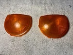 Buick 1963 Full Size 2 Park/ Turn Light Lamp Lenses Pair 5953987 Used. Fixed Price $29.00.