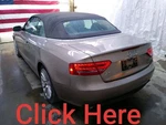 2010 A5 Audi Steering Wheel Only Tan=nf1/an. Fixed Price $179.97.