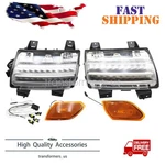 Led Turn Signal Light W/drl Fits For 2018-2022 Jeep Wrangler Jl Rh Lh Right+left. Fixed Price $150.92.
