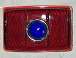 Nors 1949 Plymouth Center Stop Light Blue Dot Glass Lens B474 - Pl984. Fixed Price $25.19.