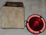 Vintage Kd Turn Signal 772-9605 Single Face K-d Red Lens W/ Reflex Nos. Fixed Price $19.59.