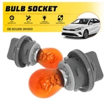 2xhalogen Bulbs+2*socket Kit 92166-3k000 Fit Kia 2011-2023 Hyundai 2006-2019 Eb. Fixed Price $13.29.