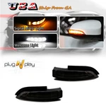 Smoked White/amber Side Mirror Sequential Signal Lights For Toyota Venza Corolla. Fixed Price $29.99.