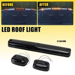Fit Chevy Gmc 2500hd 3500hd 07-up Full Amber Led Cab Roof Marker Light Assy 3pcs. Fixed Price $37.99.