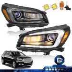 For 2013-2016 Gmc Acadia Halogen Headlight W/ Led Drl Projector Left+right Pair. Fixed Price $205.79.