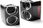 Pair Tail Light Assembly With Bulbs Black For 2002-2009 Range Rover Hse Vogue L3. Fixed Price $195.51.