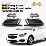 2015 2016 Chevy Cruze Led Drl Driving Light +fog Cover Bezel Pair Set 4pcs. Fixed Price $174.99.