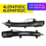 Pair Side Mirror Turn Signal Light For Audi Q5 Mk1 Q7 4l0949101c 4l0949102c. Fixed Price $42.78.
