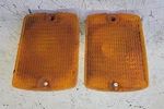 Jeep Wrangler Yj 87-95 Front Signal Marker Lights Lens Parking Amber Freeshippin. Fixed Price $15.97.