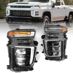 For 2020-2023 Chevy Silverado 2500hd 3500hd Led High Low+drl Headlight L+r Pair. Fixed Price $364.00.