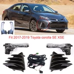 Fits Toyota Corolla Se Xse 2017 2018 2019 Daytime Running Light Fog Lamp&harness. Fixed Price $41.25.