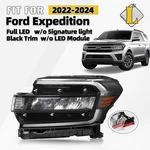 For 2022-2024 Ford Expedition Full Led Headlight W/o Signature Light Left Side. Fixed Price $269.99.