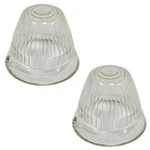 Vw Bug Left Or Right Clear Front Bullet Turn Signal Lens 1955-57, Pair. Fixed Price $29.64.