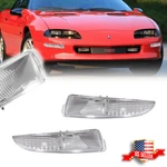 2pcs Clear Side Marker Parking Turn Signal Corner Lights For 93-02 Chevry Camaro. Fixed Price $26.49.